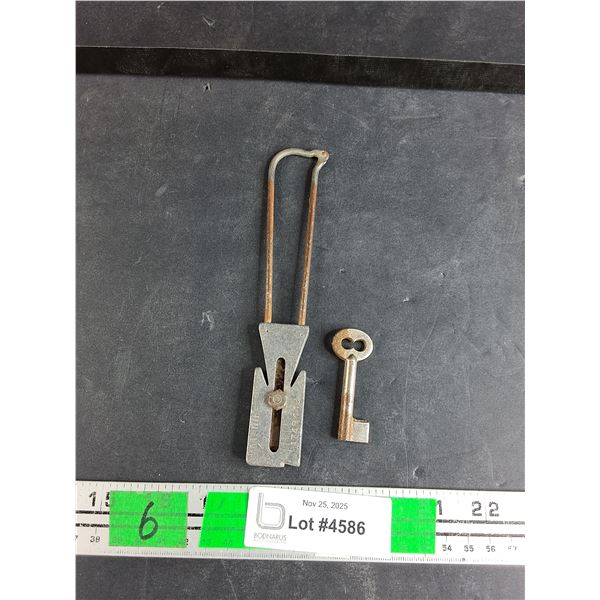 Knife Sharpening Guide, Vintage Key