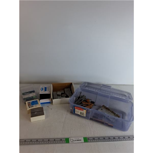 Assorted Staples & Screws