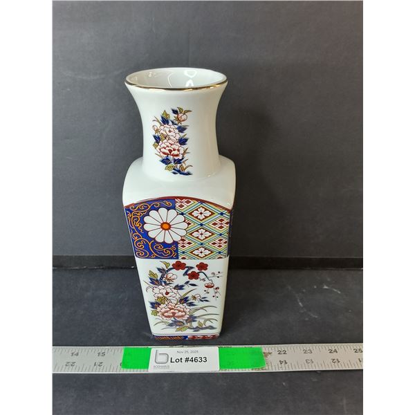 Japanese Ceramic Vase 10"