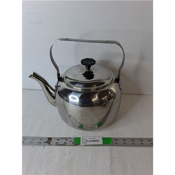 Stainless Steel Kettle 6L 10.5" with Handle