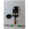 Black Cast Iron Vintage Coffee Grinder