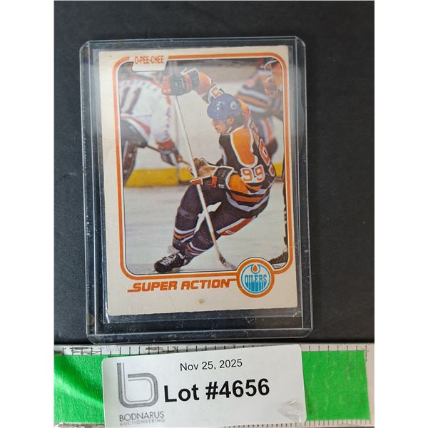 Wayne Gretzky OPC 1981 Oilers Hockey Card, Cannot Authenticate
