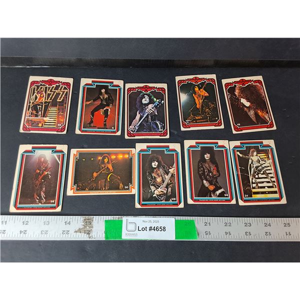 (10) KISS Paul Stanley Collector Cards