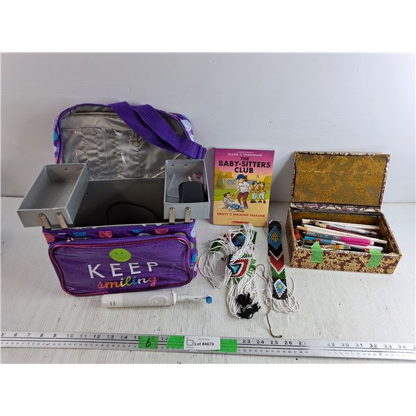 The Baby Sitters Club Book, Oral B Electric Teeth Brush, Bead Necklaces, Pens, Nail Polish