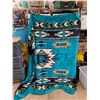 Indigenous Style Throw Blanket 85" x 75"