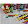 Image 4 : Various Acrylic Paint, Coloring Pencils, Paint Brushes, Small Dust Pan
