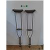Image 1 : *Adjustable 44" Crutches - Cannot Ship