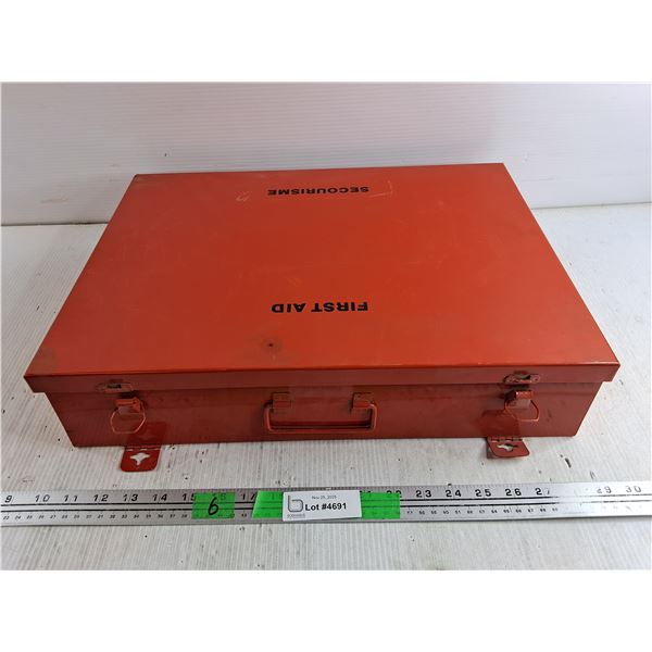 Metal First Aid Box 19" x 14" x 4"