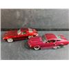 Image 2 : Die Cast 1963 Chevy Corvette & 1967 Ford Mustang GT
