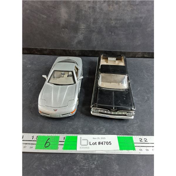 Die Cast Chevy Corvette & 1959 Chevrolet El Camino