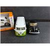 Image 4 : Die Cast 1959 & 1967 Volkswagen Beetle & Volkswagen Samba Van