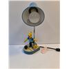 Image 2 : (2) Simpsons Items-Desk Lamp and Sticker Activity Album