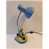 Image 3 : (2) Simpsons Items-Desk Lamp and Sticker Activity Album