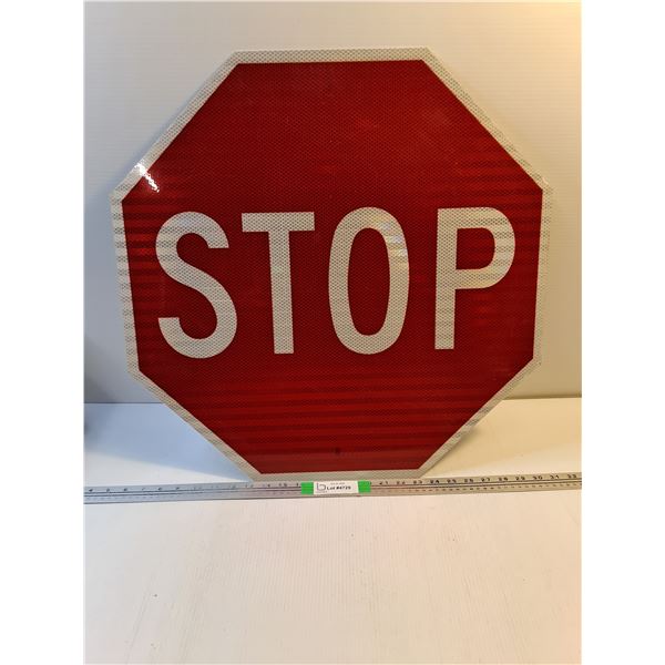 Metal Stop Sign
