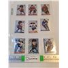 (9) Gold Foil NHL Players including McDavid