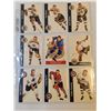 Image 2 : (2) Sheets of Parkhurst Hockey Cards Featuring Chicago and Boston