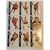 Image 4 : (2) Sheets of Parkhurst Hockey Cards Featuring Chicago and Boston