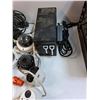 Image 3 : Crate With Various Security Cameras & Equipment- As Is, Recorder Powers On