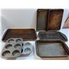 Image 4 : Kitchen Cookware/Bakeware , Teflon Fry Pans, Cookie Sheets- As Is - PICK UP