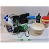 Image 1 : Internet Equipment, Toilet Cleaner, Bowl, Various Items - As Is Cannot Test - PICK UP ONLY