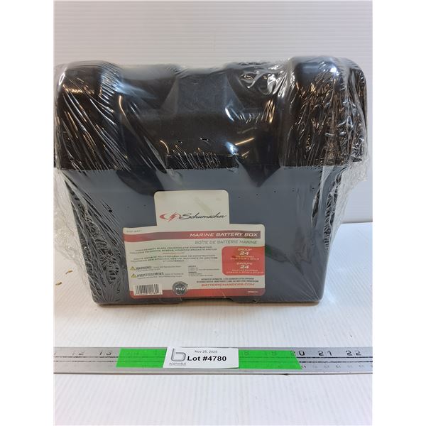 Schumacher Marine Battery Box - New In Packaging