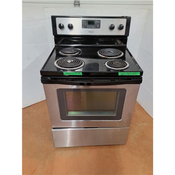 *Whirlpool Stove- Untested, Cannot Ship