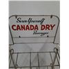 Image 2 : * Vintage "Canada Dry" Metal Store Display Rack - 22x18x58" - Pickup Only