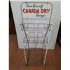 Image 4 : * Vintage "Canada Dry" Metal Store Display Rack - 22x18x58" - Pickup Only