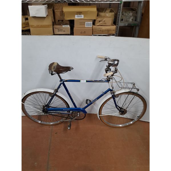 * Vintage Raleigh Men's Bicycle w/Kinetic Energy Lights - No Power Detected - Pickup Only