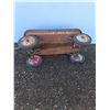 Image 4 : ** Vintage "Hot Rod" 4-Wheel Wagon - 3.5' Length - Pickup Only