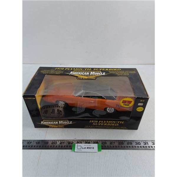 American Muscle In Box 1:18 Scale 1970 Plymouth Superbird