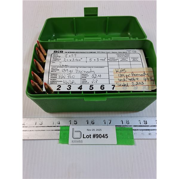 *^ (6) 7 x 57 Rifle Ammo in Case - NEED PAL - CANNOT SHIP