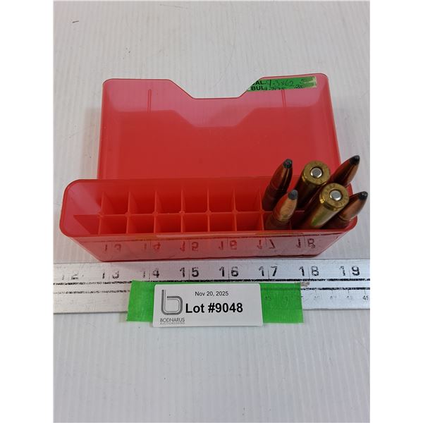 *^ (6) 9.3 x 62 Rifle Ammo - NEED PAL - CANNOT SHIP
