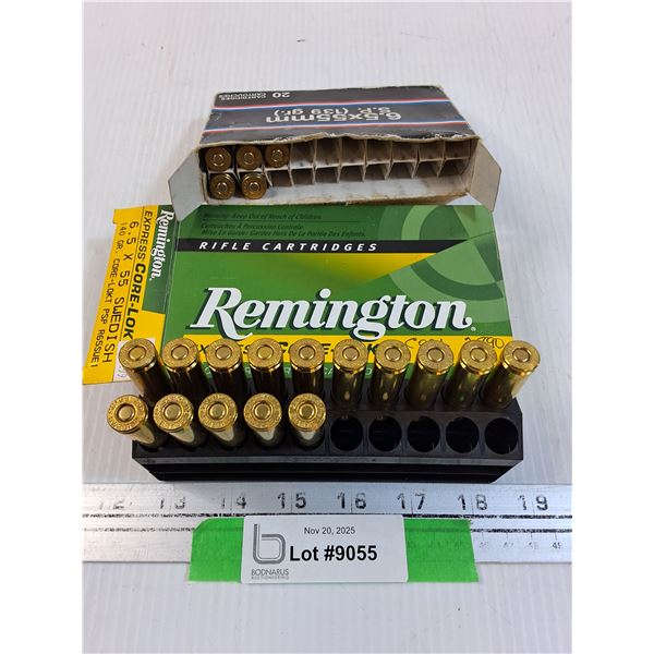 *^ (20) 6.5 x 55mm Rifle Ammo - NEED PAL - CANNOT SHIP