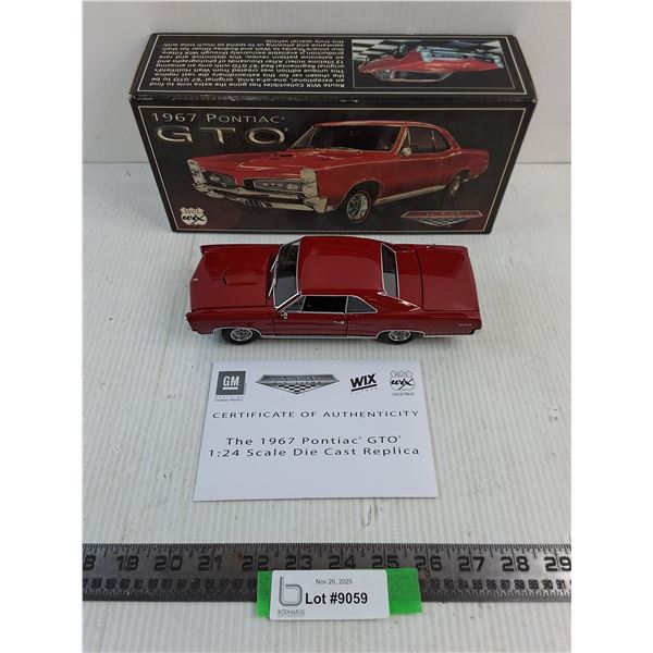 Route Wix In Box 1:24 Scale 1967 Pontiac GTO