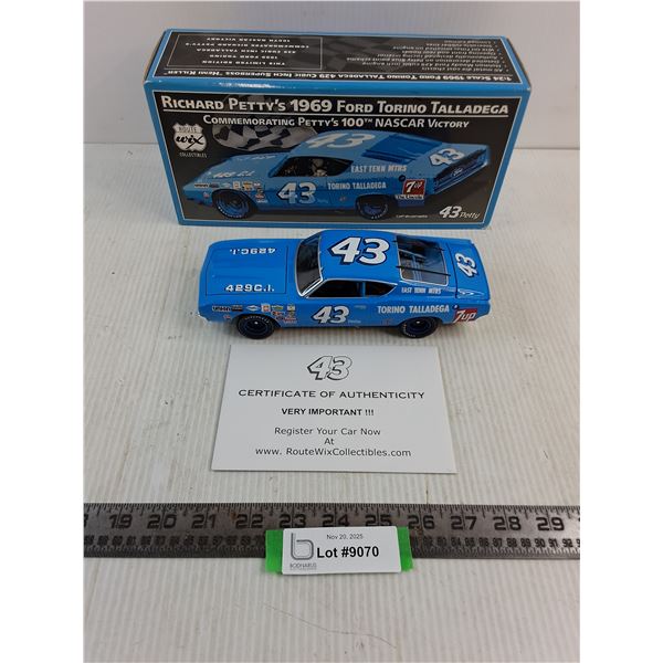Route Wix In Box 1:24 Scale Richard Petty's 1969 Ford Torino Talladega