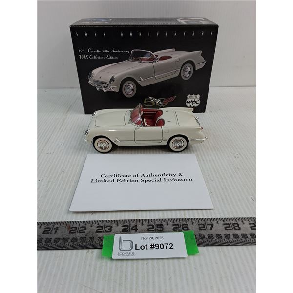 Route Wix In Box 1:24 Scale 1953 Corvette 50th Anniversary Edition