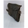 Image 3 : Vintage Military Gas Mask Bag- U.S. or British Army