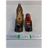Image 1 : (2) Vintage Block Planes-The red one is marked Stanley