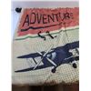 Image 2 : "Adventure" Window Curtain w/Rod & Anchors - 36" x 37"