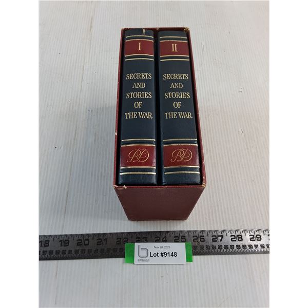 Box Set "Secrets & Stories of the War" Books