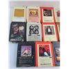Image 2 : (17) Vintage 8-Track Cassette Tapes (Meat Loaf, Pink Floyd, Michael Jackson)