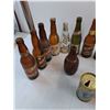 Image 2 : (18) Vintage Glass Beer Bottles/Molson Tin Can - Pickup Only