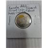 Image 3 : (2) 2011 Canadian Quarters-Special Maple Leaf-Rare and Parks Canada Colored Falcon