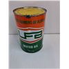 Image 4 : (2) Motor Oil Tins-Gulf and U.F.A.-Empty