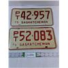 Image 1 : (2) 1975 Saskatchewan License
