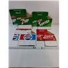 Image 1 : (6) Vintage Cardboard Carriers-Pepsi,Coke,Sprite and 7-up