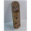 Image 2 : Pepsi Cola Metal Thermometer Vintage Style Finish Featuring Various Bottle Tops