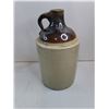 Image 5 : Vintage Cast Iron Well Pulley and Stoneware Jug