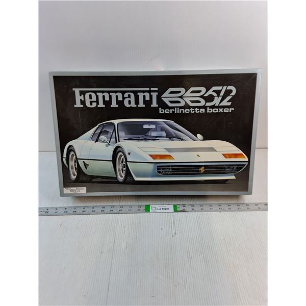 1:16 Ferrari Berlinetta Boxer Model Kit-Partially Completed